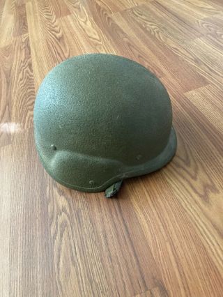 Vintage Army Pasgt Made With Kevlar Helmet Medium M - 9 Unicor,  With Strap