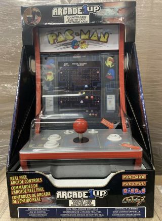 Pac - Man 40th Anniversary Countercade,  4 Games In 1,  Arcade1up.  C3