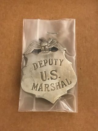 Deputy Us Marshal Obsolete Vintage Badge