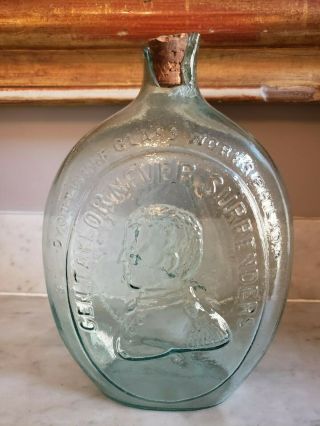 Antique Dyottville Glass (Philadelphia) Commemorative Bottle 2