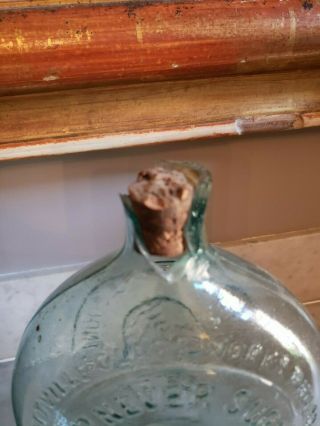 Antique Dyottville Glass (Philadelphia) Commemorative Bottle 3
