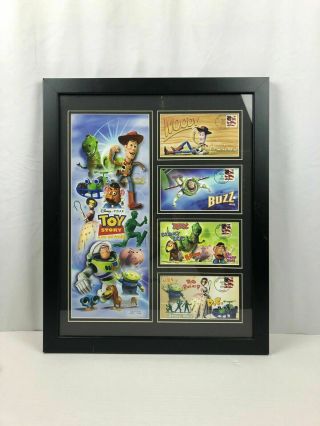 Disney Pixar Toy Story 10th Anniversary Usps Stamps Lithograph Limited Edition