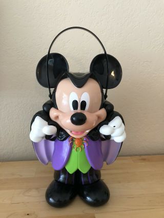 Disneyland Halloween Mickey Mouse As A Vampire Popcorn Bucket