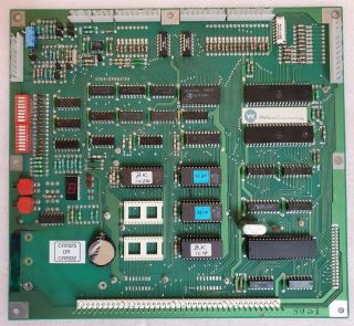 Williams Pinball System 7 Mpu Board With Roms And 100
