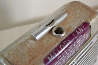 Vintage MELODY LANE PHONETTE 5¢ Coin - Op Hotel Motel Radio Music Juke Box 3