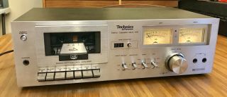 Vintage Technics Rs - 616 Stereo Cassette Tape Deck Cleaned,  Serviced,