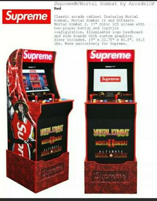 ⚡ Supreme Mortal Kombat Arcade1up Arcade Game Fw2020 ⚡