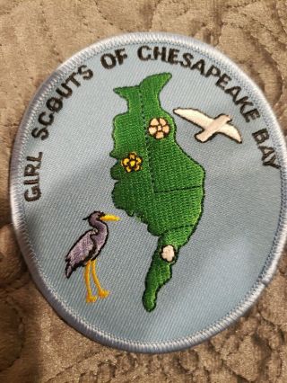 Girl Scout Council Patch - Chesapeake Bay