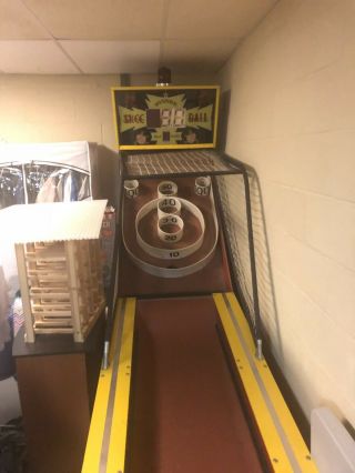 Skee Ball Machine Skee Ball Inc.  13 Feet,  10 Foot Lane