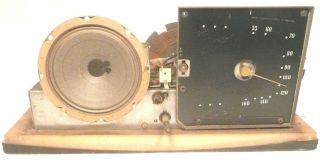 Vintage Zenith Model 5r086 / Ch 5c02 Part: Good Chassis,  Speaker,  Aerial