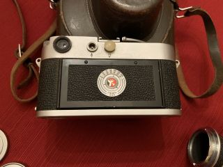 Leica DBP M3 Camera Range Finder Ernst Leitz GMBH WETZLAR GERMANY 1950’s 4