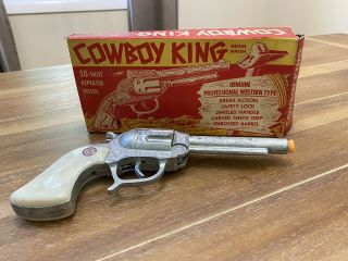 Cowboy King Cap Gun Nickel Toy Vintage Cowboy Western