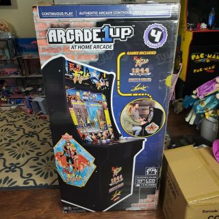 Arcade1up Final Fight Nib 1944 Ghosts ‘n Goblins Strider Arcade 1up Game Machine