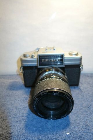 Vintage Nikkorex Zoom 35 35mm Film Camera W/ Zoom - Nikkor 43mm - 86mm Lens