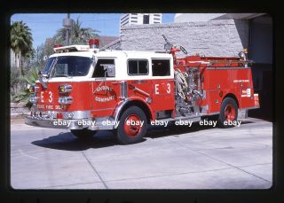 Phoenix Az E3 1982 American La France Pumper Fire Apparatus Slide