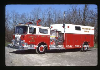 Southern Hills Ky 1972 Mack Cf 1986 Summit Rescue Ex Fdny Fire Apparatus Slide