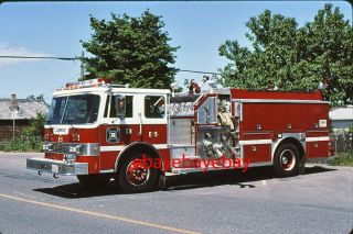 Fire Apparatus Slide,  Engine 3,  Ladysmith / Bc,  1990 Pierce / Superior