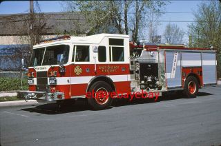 Fire Apparatus Slide,  Engine 2,  East Chicago / In,  1999 Pierce