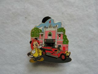 Very Rare Vintage Mickey Mouse Fire Fighter Pin Disney