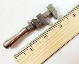 Vintage Gem Tower & Lyons 3 1/4 " Adjustable Monkey Wrench Miniature Sales Sample