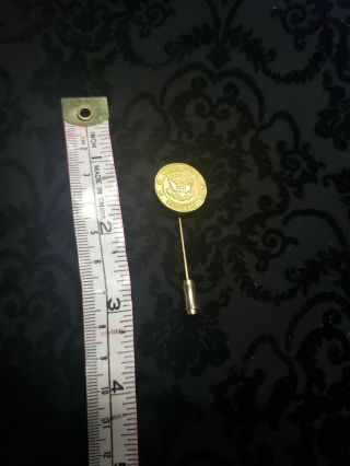 United States Congress Gold Tone Lapel Pin