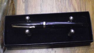 Vintage Omas 556/s Fountain Pen 14k F Nib Gold Trim