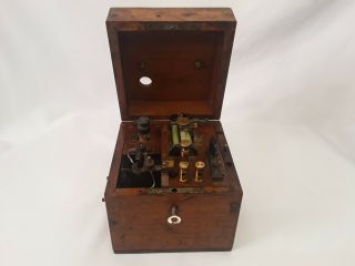 Antique Edwardian Medical Electric Shock Therapy Machine C1900.