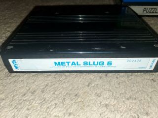 Metal Slug 5 Neo Geo Snk Mvs Arcade Pcb Cartridge
