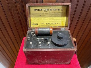1899 Voltamp Relief Battery No.  2 Victorian Quack Medical Shock Treatment Device