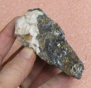 LARGE MINERAL SPECIMEN OF LEAD - SILVER - COPPER ORE FROM WHITE PINE CO. ,  NEVADA 3