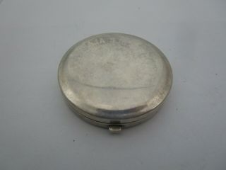 Vintage Estate Tiffany & Co.  925 Sterling Silver Purse Compact Powder Mirror