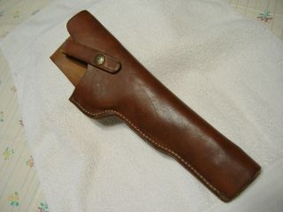 Vintage Benjamin Air Rifle Co.  Leather Holster For Model 132 & 137 Air Pistols