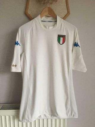 Italy Italia 2000 2002 Away Football Soccer Shirt Jersey Kappa Maglia Vintage Xl