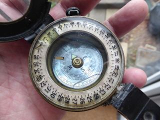 Vintage Wwii 1942 Mark Iii Military T.  G&co Ltd London No.  B179033 Compass