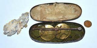 Antique 19th C.  Gold Miner Prospector Balance Scale Tole Box C.  1880 