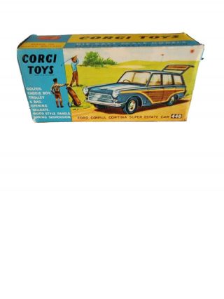 Vintage Corgi Toy Ford Consul Cortina Estate Car 440
