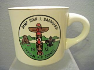Boy Scout Of America Central Nc Council Camp John J Barnhardt 10 Oz Coffee Mug