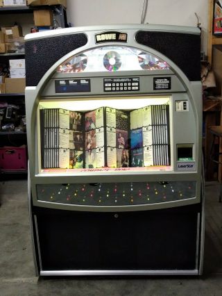 Rowe Ami Cd - 100c Coin - Op Cd Jukebox - Fully Loaded With 100 Cd 