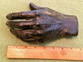 Antique? African American Prosthetic Wooden? Hand Rare Decor Mannequin?