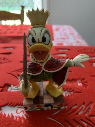 Jim Shore Donald Duck As The Mouse King From The Nutcracker Figurine Disney