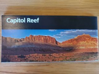 2021 Capital Reef National Park Map/brochure,  National Park Service