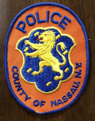 York - County Of Nassau Police Patch