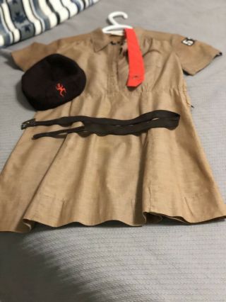 Vintage 1960’s Girl Scout Brownie Uniform