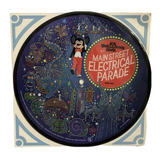 Vintage Walt Disney World Main Street Electrical Parade 33 1/3 Rpm Record We - 4