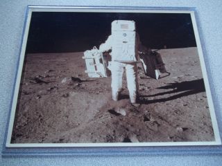 Apollo 11 Vintage Nasa Moon Photo