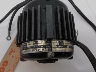 Vintage Redmond Electric Motor 4244 1/25 HP 110 Watts Type T RPM 1550 3