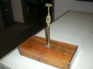 Unbranded Vintage Apothecary Brass Balance Scale - Pans 2 - 5/16 " Diameter