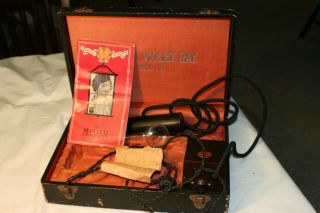 Antique Master Violet Ray No.  11 Quack Medicine Electrotherapy Kit