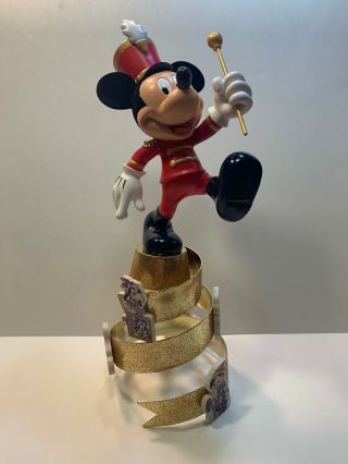 Disney - Mickey Mouse Band Leader - Christmas Tree Topper - 12 1/2 " Tall