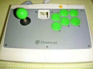 Sega Dreamcast Arcade Stick Hkt - 7300 Controller Pad 1998 Vintage Video Game